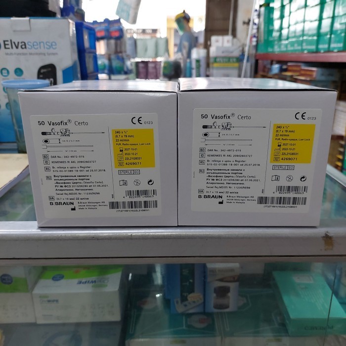 

[Baru] Vasofix 24G Braun Terbaru