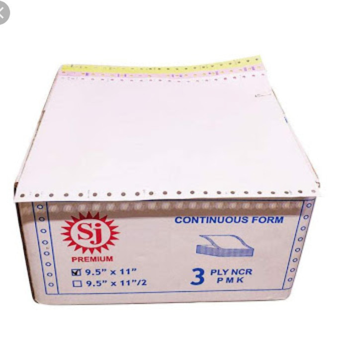 

[Baru] Continuous Form Rangkap 3 95X11 Full Sj Premium Murah Diskon