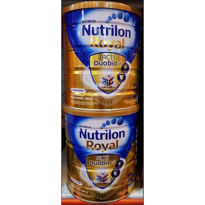 [COD] Susu Bayi Nutrilon Royal 3 Kaleng Vanila Vanilla 800 Gram 1-3 Tahun Terbatas