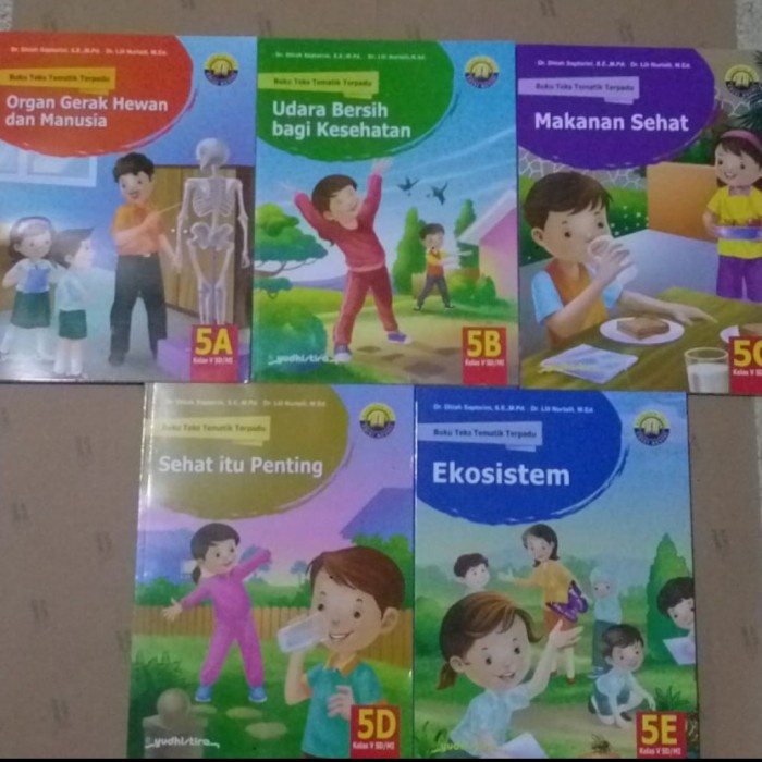 [COD] Buku Paket Tematik Sd Kelas 5 Abcde Yudhistira Terbatas