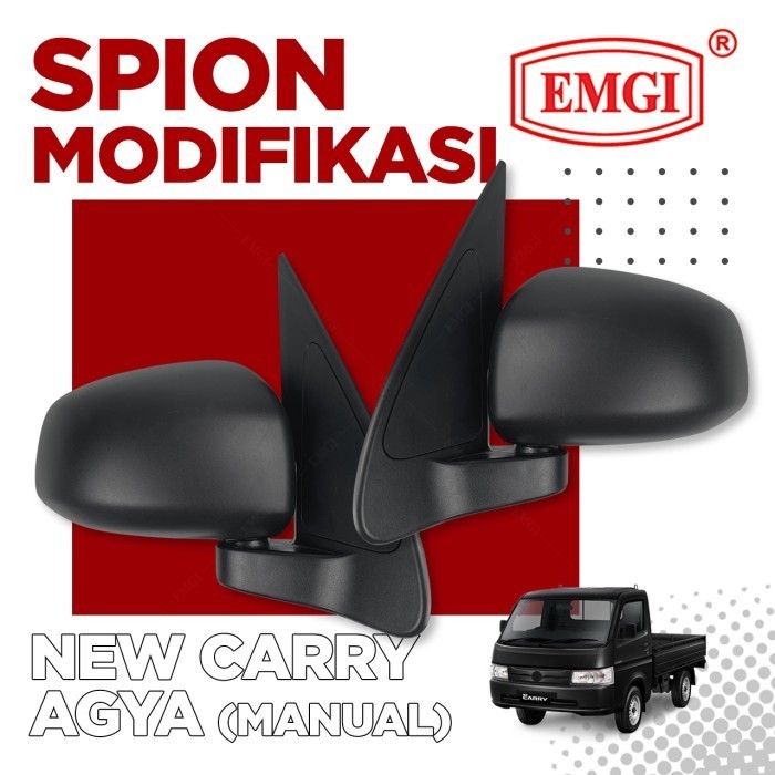 [Original] Modifikasi Spion Mobil New Carry Housing Agya / Ayla Manual Diskon