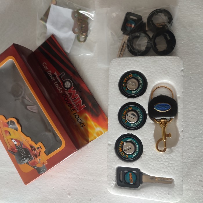 [Original] Kunci Pintu Mobil Kijang Super Grand Rover 3 Pintu Model Kunci Gepeng Berkualitas