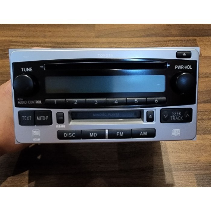 [Original] Head Unit Tape Tip Audio Mobil Original Toyota Alphard 2001 Bekas Limited