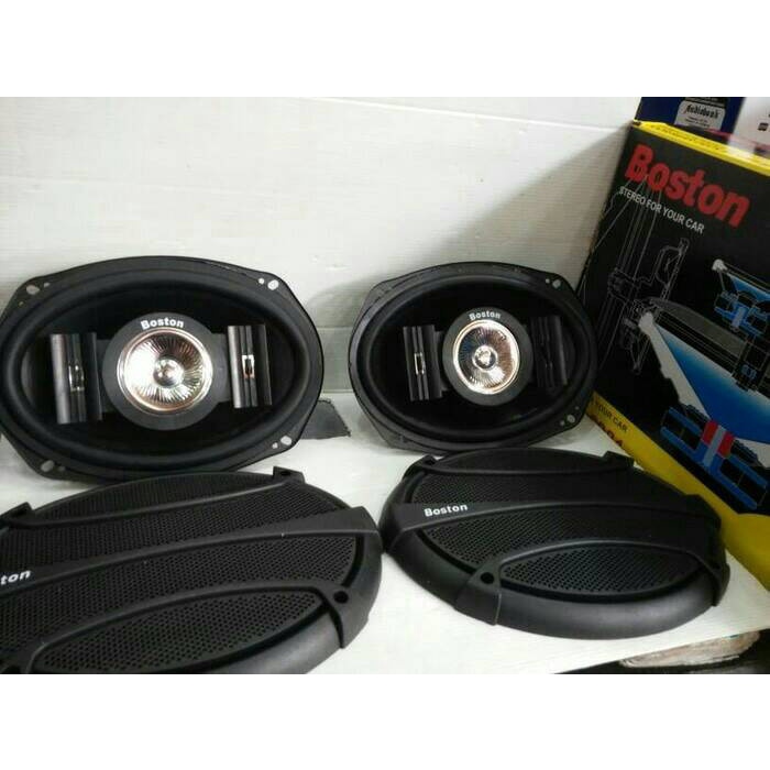 ✅Baru Speaker Mobil Oval Boston Bse-6981 Limited