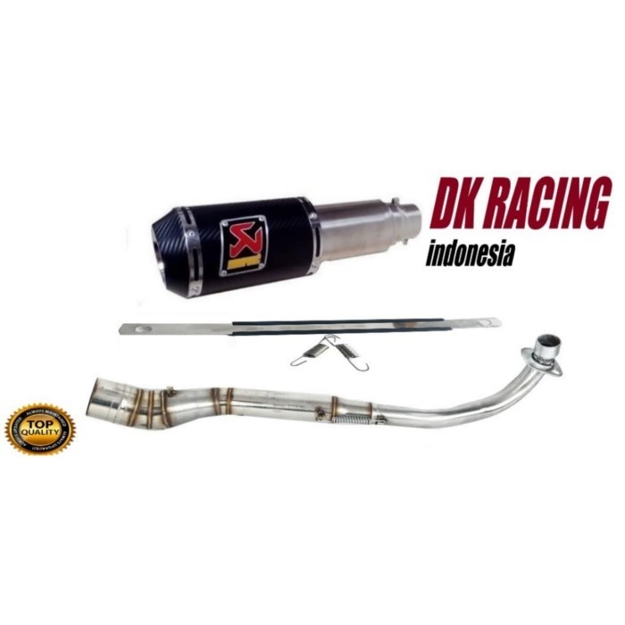 ✅New Ori Knalpot Racing Honda Supra Fit Akrapovic Gp1 Karbon High Peforma Diskon