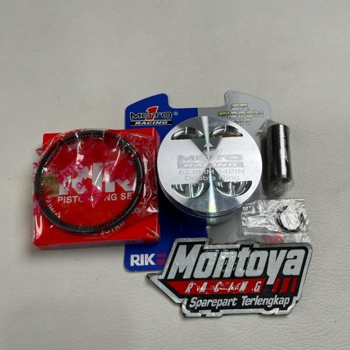 ✅Ready Piston 62 Pen 14 Moto 1 Jupiter Mx Double Ring Limited