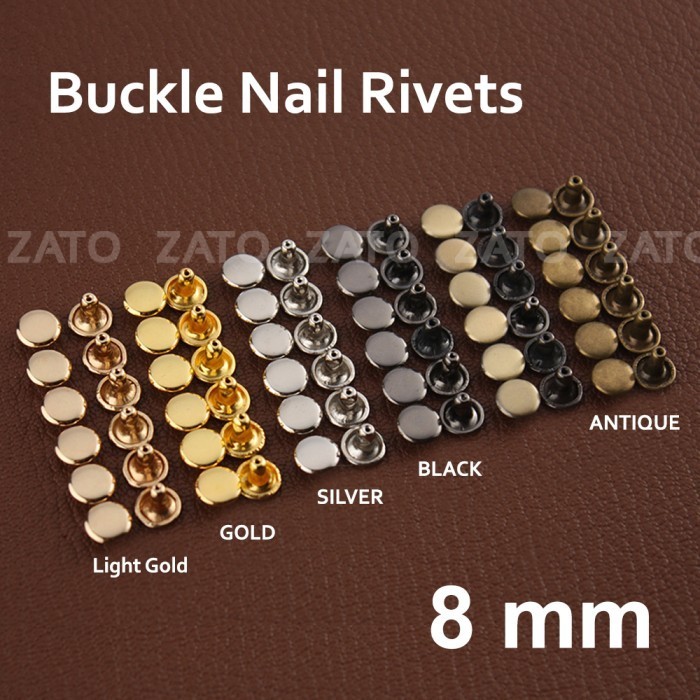 

Best Seller 8 Mm Buckle Nail Rivets High Quality - Leather Tools Gratis Ongkir