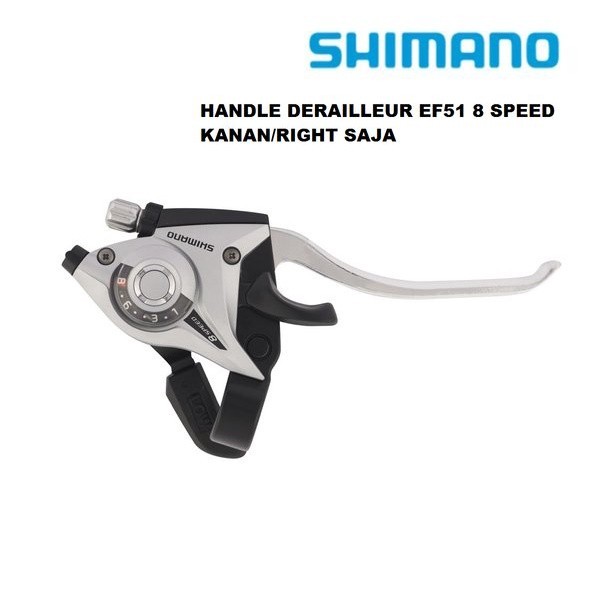 Shimano Ef51 8 Speed Shifter Handle Brake Lever Rem Derailleur Sepeda Mtb Xc Gunung Kanan Malaysia