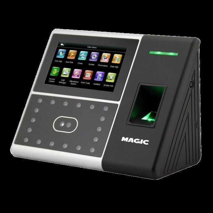 [Baru] Mesin Absensi Wajah Magic Fiface / Finger Print Dan Wajah Diskon