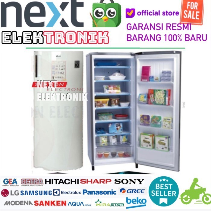 [Baru] Lg Gn-Inv304Sw Freezer Kulkas Beku Asi Daging New Garansi Resmi Terbaru