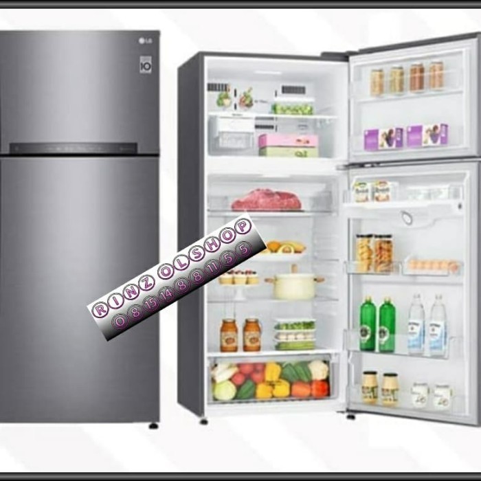 [Baru] Kulkas Lg Gn-H702Hlhu Liner Inverter Thinq Wifi Terbaru