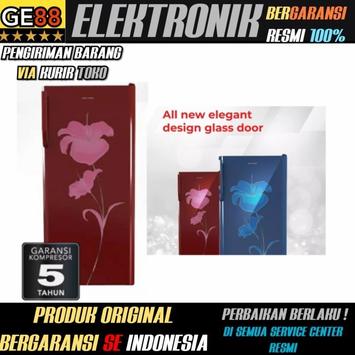 [Baru] Kulkas 1Pintu Polytron Belleza Pra 17Blr Terbaru