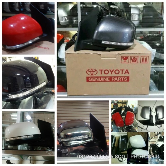 ✨New Ori Kaca Sepion Spion All New Toyota Avanza Xenia Agya Ayla 2012-2014-2016 Diskon