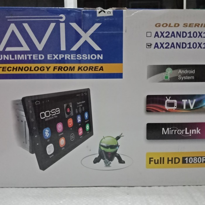 [Baru] Tv Avix 10 Inch - Doubledin Avix Ax2And10 - Tv Android Mirrorlink Avix Berkualitas