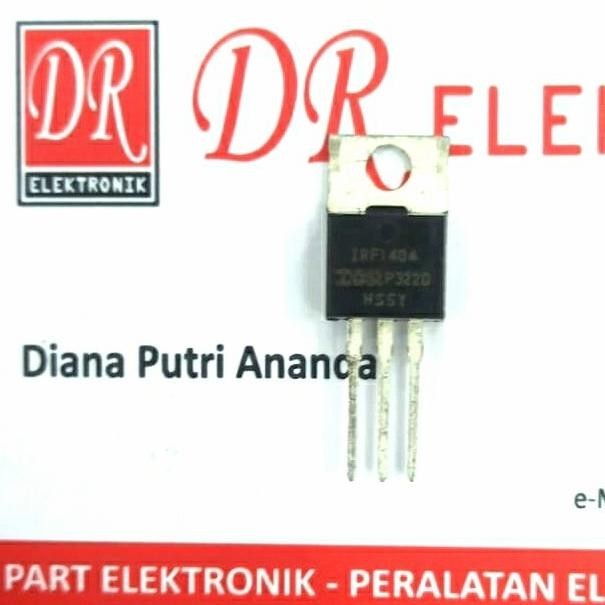 Transistor bagus IRF1404 IRF 1404 IOR Mosfet Pet Fet Asli Original dre3 Segera Beli