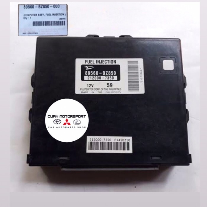 [New] Ecu Computer Fuel Injection Avanza 2012 Original Toyota Diskon