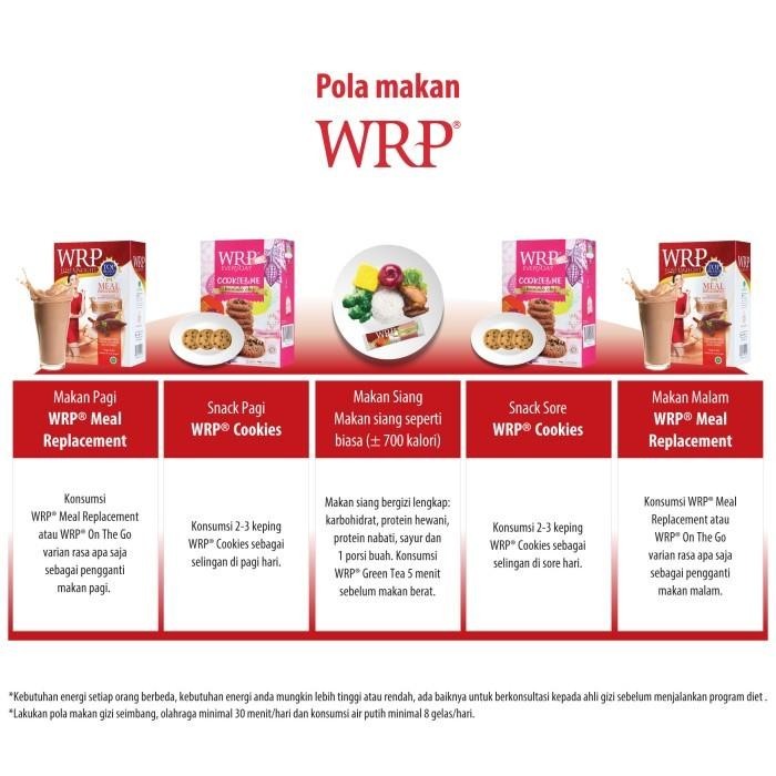 

TERBAIK WRP MEAL REPLACEMENT CHOCOLATE 400G - PENGGANTI MAKAN
