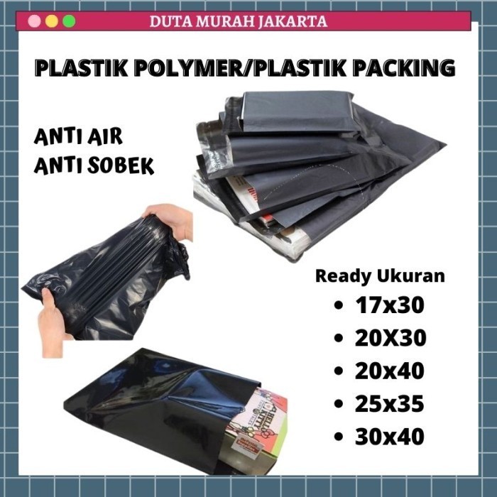 

Plastik Packing Olshop Kantong Plastik Amplop Plastik Polimer Isi 100