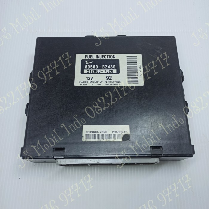 [Original] Ecu Komputer Computer Toyota Rush 2006-2012 Asli 89560-Bz430 Original Terbaru