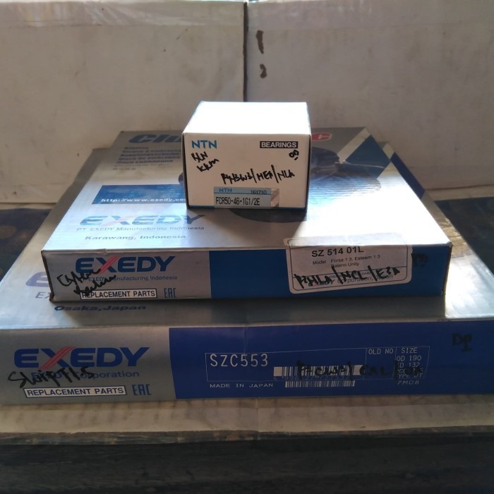 [Original] Kopling Set Suzuki Swift Exedy Terbatas