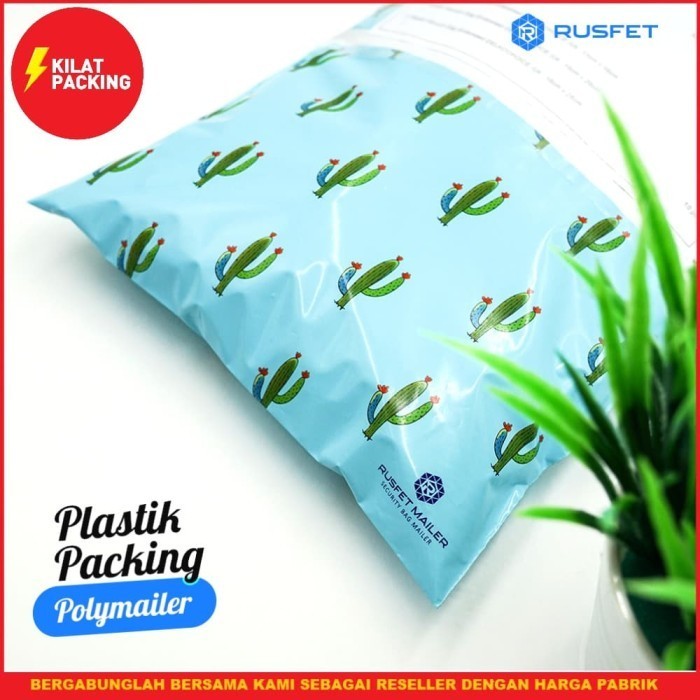 

Amplop Plastik Polymailer Cactus Uk 20Cm X 30Cm