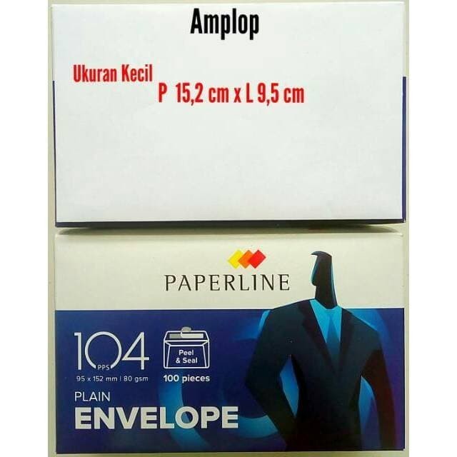 

Amplop Putih 104 Paperline