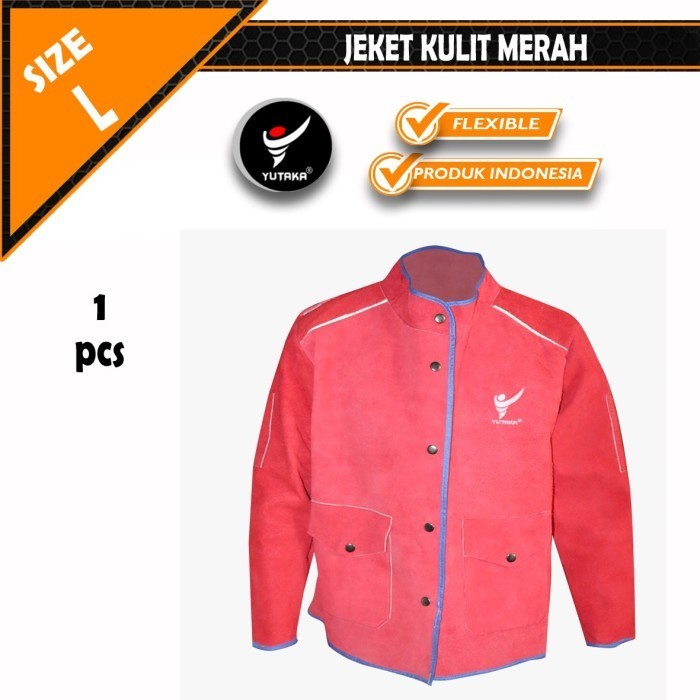 JAKET LAS YUTAKA KULIT / WELDING JACKET YUTAKA