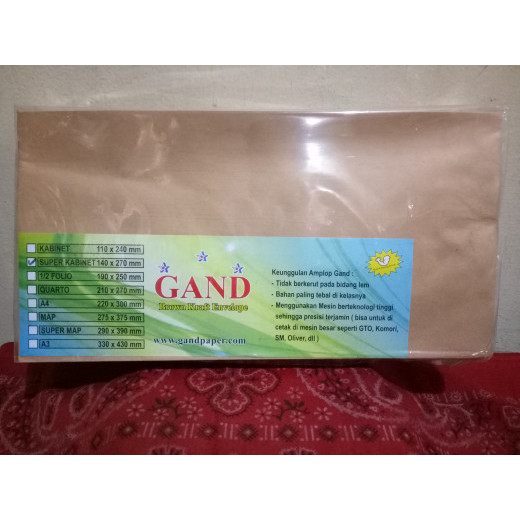 

Amplop Super 140 X 270 Mm