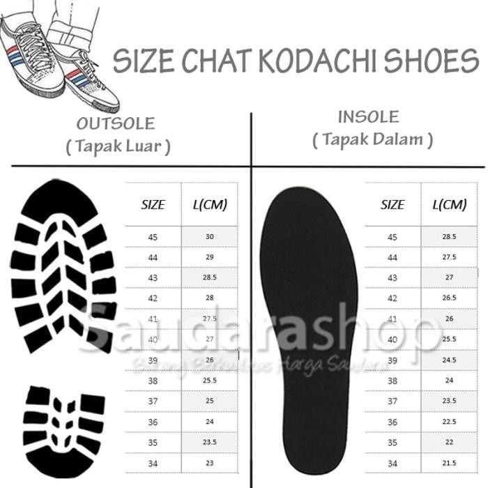 BISA COD - SEPATU KODACHI 8172 PUTIH LIS NAVY MERAH / SEPATU KODACHI 8172 CLASSIC