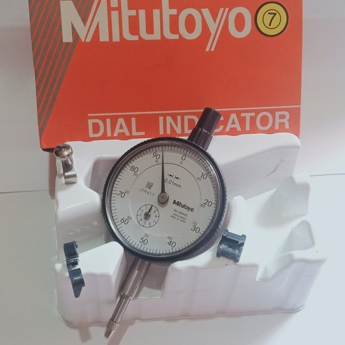 ✨Baru Dial Indicator Mitutoyo 001Mm  Dial Gauge Mitutoyo New Terbaru