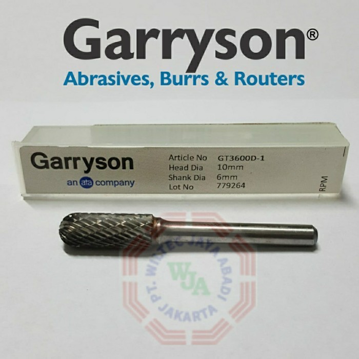 ✨Baru Garryson - Carbide Burrs Rotary Tungsten Gt3600D-1 England Diskon