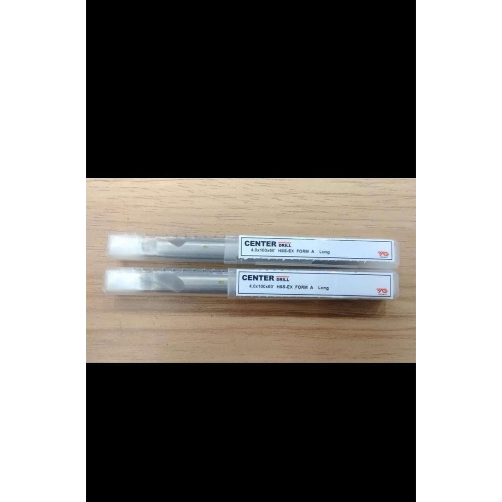 ✨Baru Center Drill 4X100X60 / Hss-Ex Long Center Drill Form A Yg1 Berkualitas