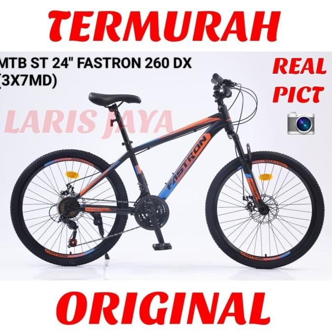 SEPEDA GUNUNG MURAH UKURAN 24 INCH SEPEDA MTB FASTRON BY PACIFIC ASLI