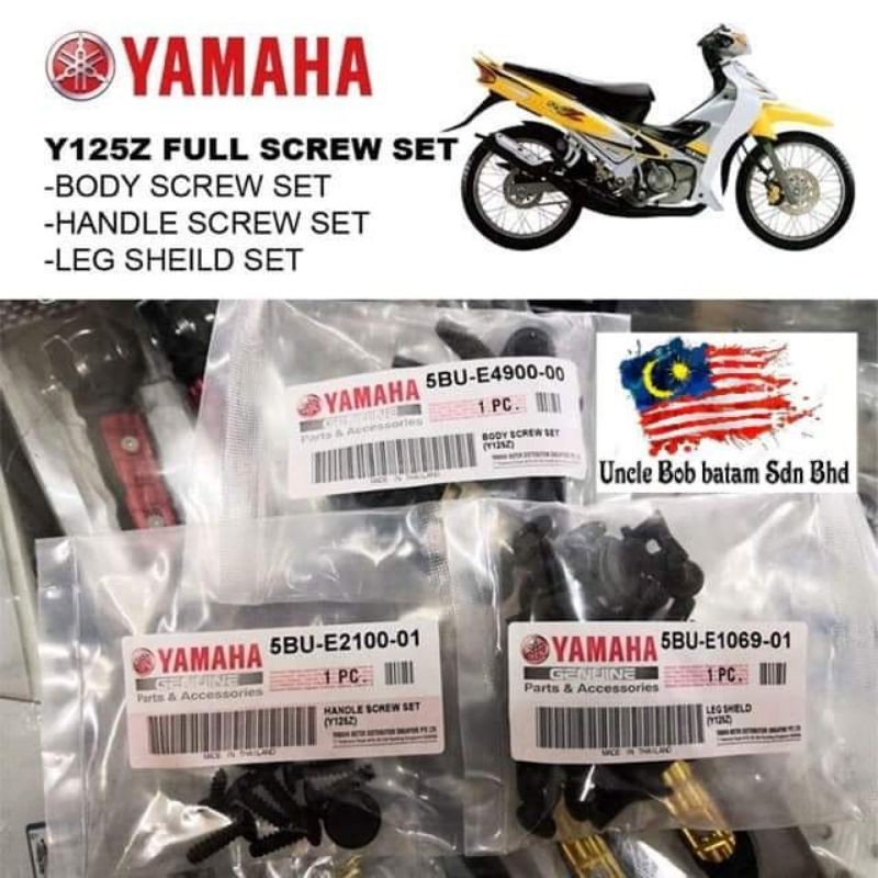 baut body set Yamaha 125z /125zr