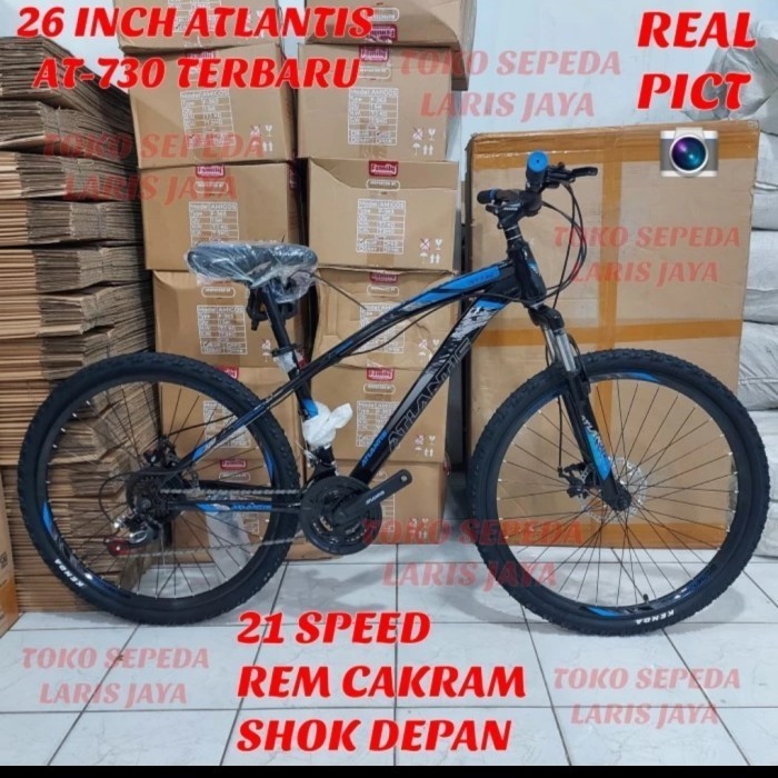 Terbaru Sepeda Gunung Ukuran 26 Atlantis At730 At-730 Sepeda Mtb Atlantis 26 Promo Terlaris