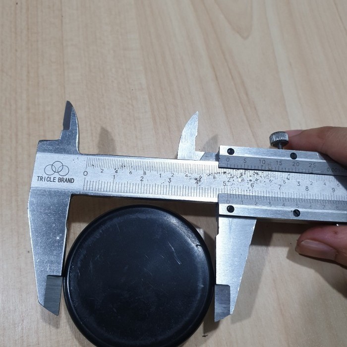 Murah - Tutup Pipa Bulat 2 Inch / 51 Mm Plastik Tebal / Alas Kaki Sofa