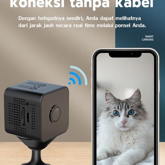 Baru Spy Camera Mini HD Portable 1080p Kamera Tersembunyi WIFI Full HD