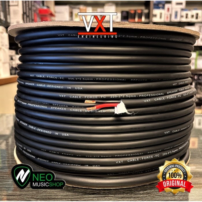 PROMO KABEL SPEAKER VXT FORCE FC225 2X2,5MM 100METER VXT ORIGINAL #ORIGINAL