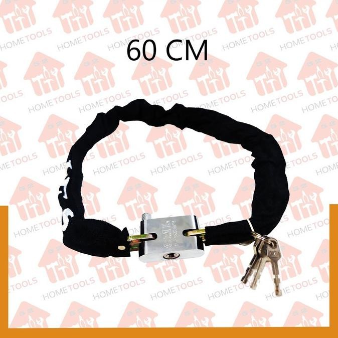 Gembok Rantai Motor Camel Varian 60Cm - 80Cm - 100Cm