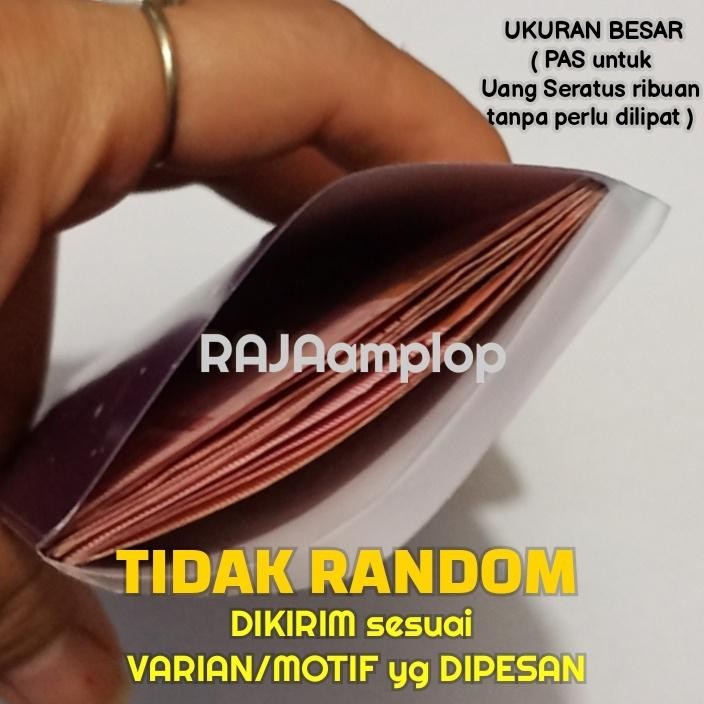 

TIO RAJA Amplop - ProMo [40 lbr - 4 Motif] Angpao THR Lebaran Idul Fitri Panjang - MUDIK TERLARIS