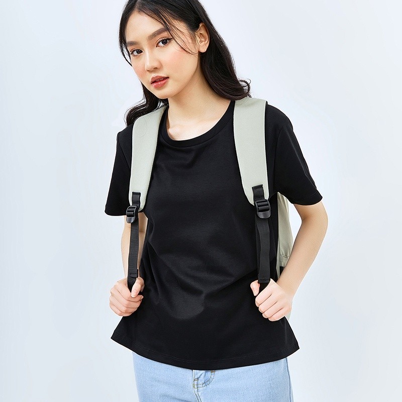 [BEAUTY LR COLLECTION] KKV -Dunns Unisex Backpack Ransel Canvas Tas Punggung Basic Polos Warna Solid
