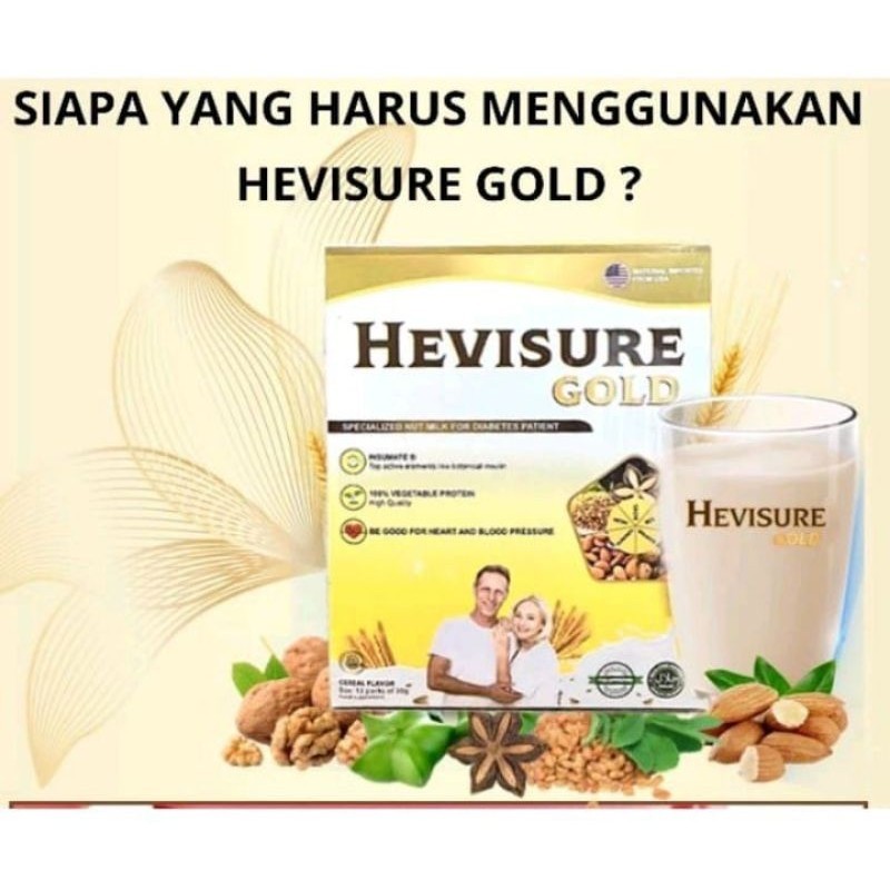 

(Terlaris) Hevisure gold asli susu mengatasi diabetes | stabilkan gula darah