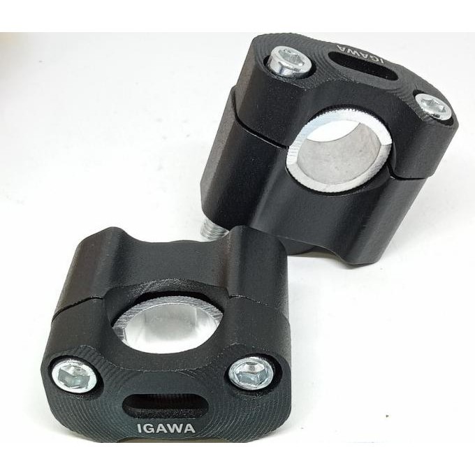 Ready Stock,, Peninggi Motor Stang Riser Raiser Stang Cnc Tiger Vixion Rx King Byson