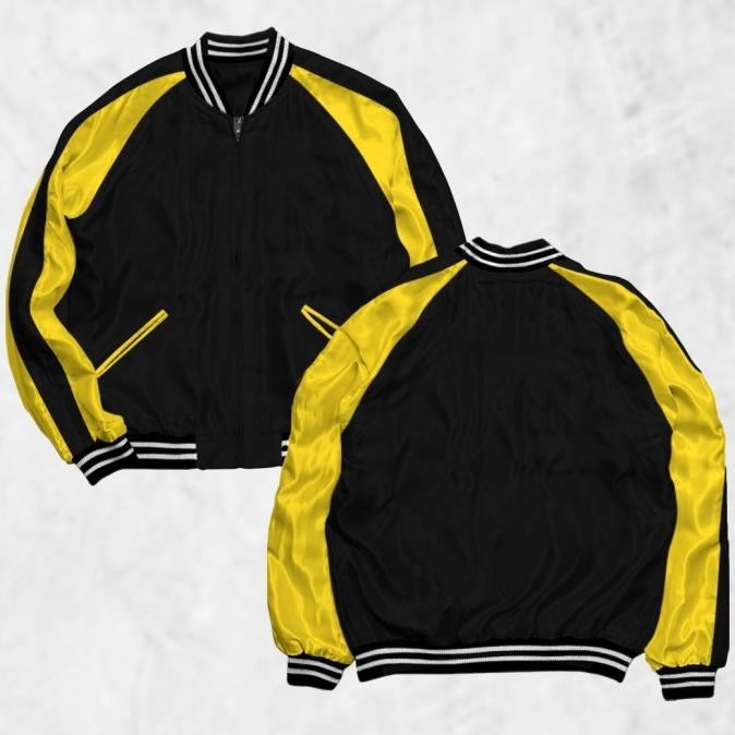 Best Sales Garaf Jaket Sukajan Polos Pria Wanita Distro Uni Japan Premium Original