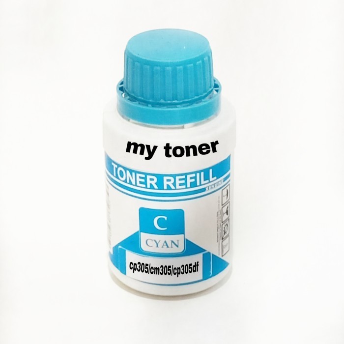 Serbuk Toner Compatible Cp305D Cm305Df Cm305 Cp305 Cm305D 305Dw Cyan Best