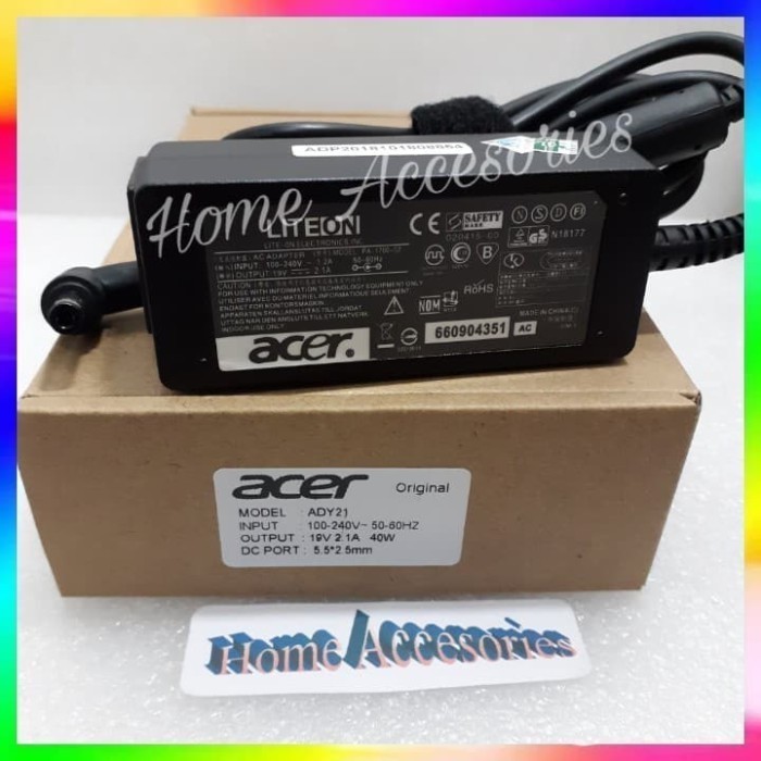 Adaptor Charger Casan Laptop Acer One 14 Z1401 Z1402 - 19V 2.1A Ori Best
