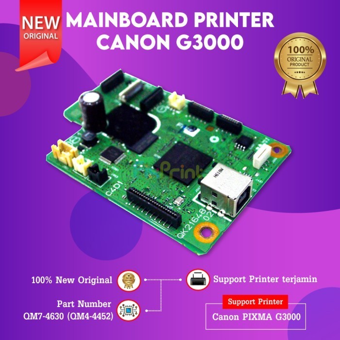 Board Mainboard Printer Canon G 3000 G3000 Motherboard New Original Best