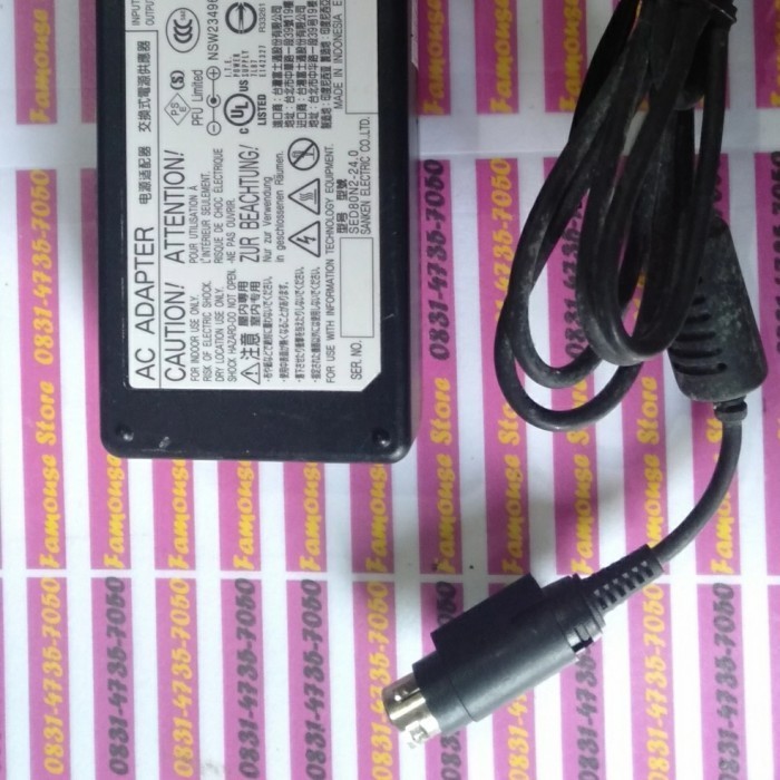 Adaptor Printer Kasir Output 2.4 Volt 2.6A Best