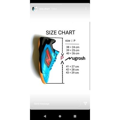 [MAD SPORT] Nugrosh Mighty In sepatu futsal