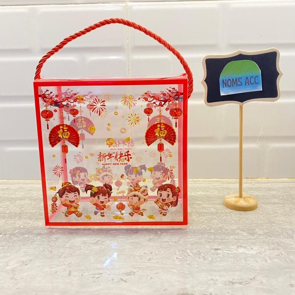 

TRY HAMPER IMLEK / 6PCS KOTAK MIKA IMLEK / PARCEL IMLEK / GOODIE BAG IMLEK / DUS KUE KERING CHINESE NEW YEAR TERLARIS